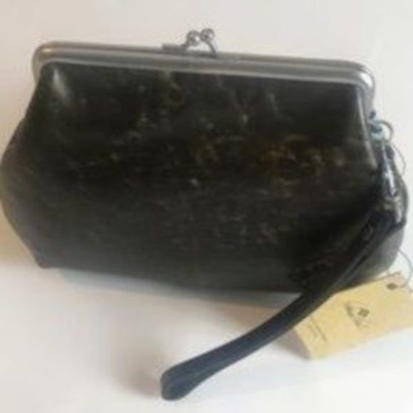 Patricia Nash leather clutch/Wristlet NWT - Picture 2 of 5